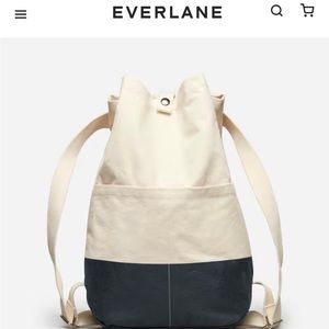 ✨ Everlane ✨ Beach canvas backpack
